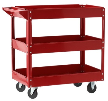 ИНСТРУМЕНТАЛЬНАЯ ТЕЛЕЖКА НА КОЛЕСАХ ДЛЯ МАСТЕРСКОЙ 82,5х41,5х72,5 см ДЛЯ ГАРАЖА