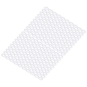 200 шт., пластиковые пряжки с куриным клювом из полипропилена