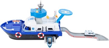 КОРАБЛЬ ДЛЯ ДЕТЕЙ ИГРУШЕЧНАЯ ПОЛИЦЕЙСКАЯ ЛОДКА МОТОРНАЯ ЛОДКА ПОЛИЦЕЙСКАЯ ЛОДКА ЗВУК