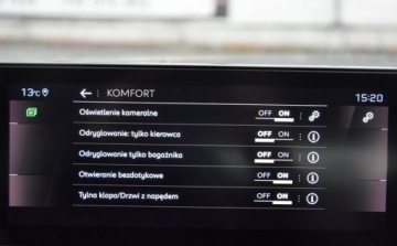 Peugeot 3008 II Crossover Facelifting  1.5 BlueHDi 130KM 2022 Peugeot 3008 SKORA Alusy LED Navi. BLIS linne assist Grzane fotele 1.5, zdjęcie 34