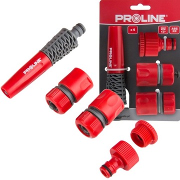 Комплект с прямым разбрызгивателем для шланга PROFI 1/2 дюйма.