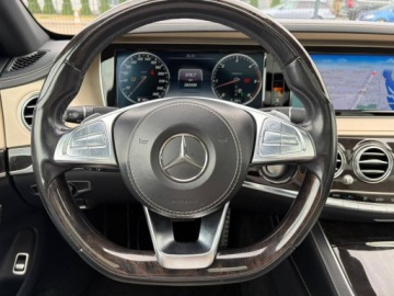 Mercedes Klasa S W222 Limuzyna 350 Blue TEC 258KM 2016 Mercedes-Benz S 350 aktywny tempomat,panorama,Burm, zdjęcie 15