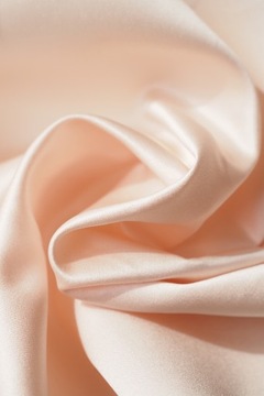 ATŁAS PÓŁMATOWY CIENKI ST63 Brzoskwiniowy Apricot