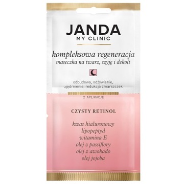 JANDA - My Clinic Maseczka na noc kompleksowa regeneracja CZYSTY RETINOL