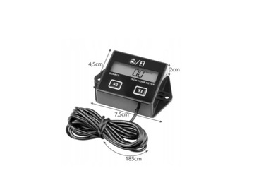 СЧЕТЧИК ЧАСОВ РАБОТЫ ДВИГАТЕЛЯ МОТОЦИКЛ ТАХОМЕТР МОТОР КОСИЛКИ