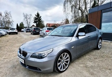 BMW Seria 5 E60 2005 BMW Seria 5 BENZYNA R6 177KM SKORA automat atrakcyjny wyglad okazja, zdjęcie 24