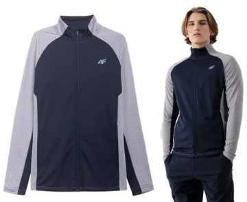 4F MĘSKA BLUZA TRENINGOWA SPORTOWA BLMF080