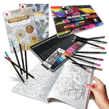 НАБОР КАРАНДАШНЫХ МЕЛКОВ ПРОФЕССИОНАЛЬНЫЕ МЕЛКИ В ПОДАРОК ​​36 шт.