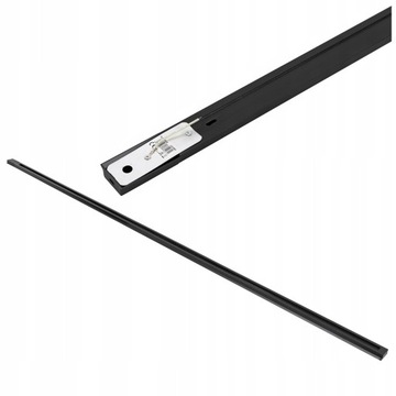 Комплект трекового освещения 2м + 1м 5х ламповая лента GU10 ЧЕРНЫЙ трек