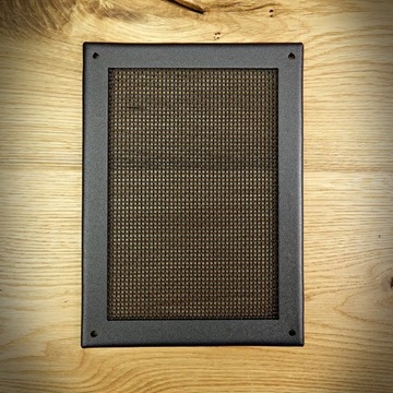 Решетка вентиляционная MASSIVE MESH 170x230, ЧЕРНАЯ