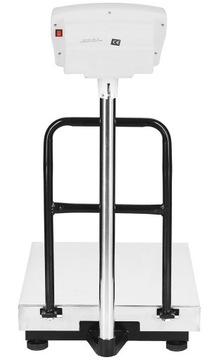 ЭЛЕКТРОННЫЕ ВЕСЫ 300 КГ 60X45 ПРОМЫШЛЕННЫЙ СКЛАД-МАГАЗИН СО СПИНКОЙ