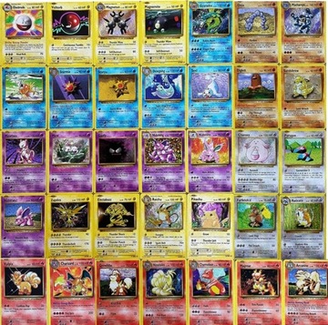 Карты POKEMON 1996 54шт. Чаризард Бластойз