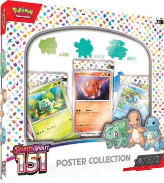 KARTY ORYGINALNE - POKEMON TCG: SCARLET & VIOLET 151 - Poster Collection