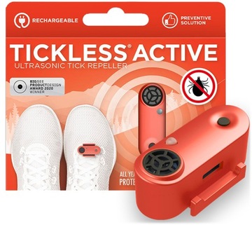 Odstraszacz kleszczy dla ludzi Tickless Active Coral