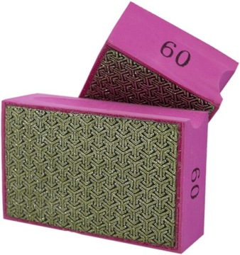 KOSTKA GĄBKA DIAMENTOWA POLERSKA RĘCZNA gr. 60