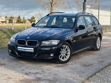BMW Seria 3 E90-91-92-93 Touring E91 2.0 318d 143KM 2010 BMW Seria 3 RATY 320 d Navi Xenon Skora Panorama dach Super stan LIFT Gwar, zdjęcie 2