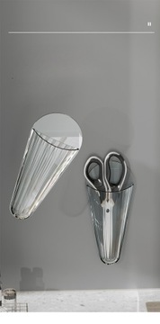 ВЫСОКИЙ ЯЩИК ДЛЯ ХРАНЕНИЯ НОЖНИЦ С ПОДСТАВКОЙ ДЛЯ НОЖНИЦ