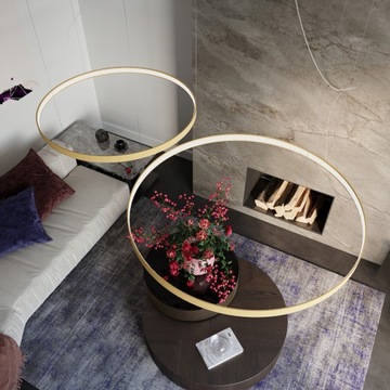 Люстра RIO 110 gold LED 4000К