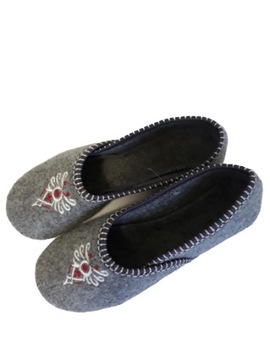 BALERINY Z ABS FILC HAFT DAMSKIE PAPCIE *38*PL