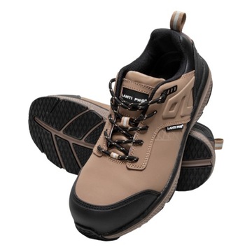 Buty robocze nubukowe S3 SRC beżowe LahtiPro 44