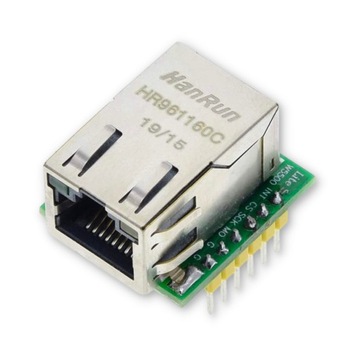 Wiznet W5500 RJ-45 WoL SPI TCP/IP UDP 2,54 мм STM32 Сетевой модуль Ethernet