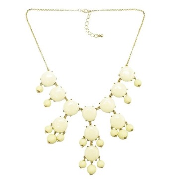 Fashion Red Green Coffee Resin Beaded Statement Necklaces for Women Bohemia