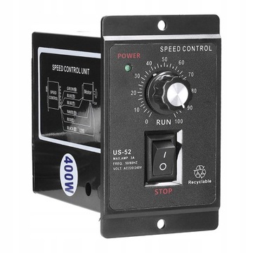 AC 220V 50/60Hz jednofazowy regulator prędkości