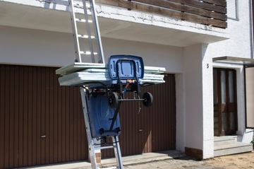 Аккумуляторный подъемник на крышу Geda AKKULEITER LIFT
