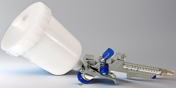 ПИСТОЛЕТ ДЛЯ ПОКРАСКИ HVLP, НАСАДКА 1,5мм, БАК 600 МЛ