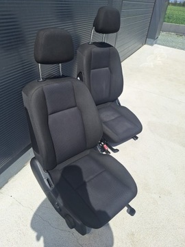 MERCEDES C W204 FOTEL KIEROWCY I PASAŻERA KOMPLET