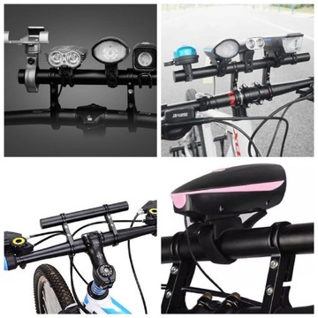 КРЕПЛЕНИЕ НА РУЛЬ ВЕЛОСИПЕДА УДЛИНЕНИЕ РУЛЯ ВЕЛОСИПЕДА ВЕЛОСИПЕД 20см