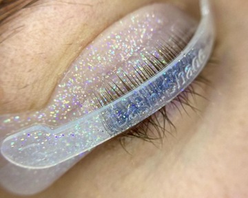 Lash Shade kompensatory brokatowe czarne rzęsy 1para