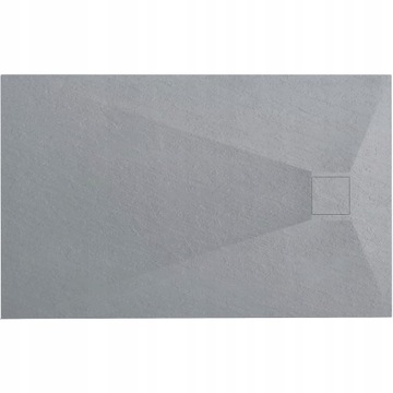 Brodzik MAGNUM 100x80 szary prysznicowy SLIM 2,5 Rea