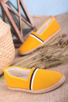 ESPADRYLE PÓŁBUTY SLIP ON WSUWANE BALERINKI r 39