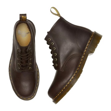 Glany damskie skórzane niskie Dr. Martens