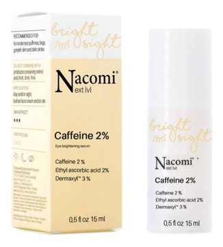 Nacomi Next Level Serum pod oczy z kofeiną 15 ml