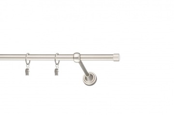 karnisz chrom mat 1,8m 19mm 180