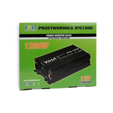 ПРЕОБРАЗОВАТЕЛЬ НАПРЯЖЕНИЯ VOLT IPS 1200N 12/230В 800Вт