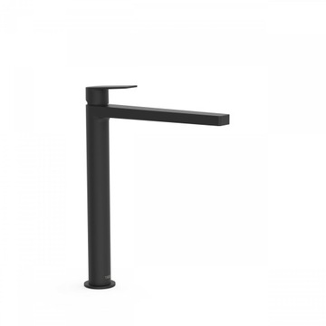 Bateria umywalkowa TRES PROJECT czarny mat wysoka
