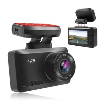 T8 4K GPS-видеорегистратор 2,45 дюйма черный
