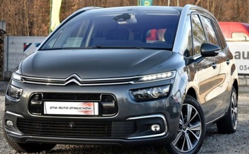 Citroen Grand C4 Picasso II Grand Picasso Facelifting 2.0 BlueHDi 150KM 2017 Citroen C4 Grand Picasso FULLED skora Blis alusy LINNE ASSIST Idealny Pano, zdjęcie 6
