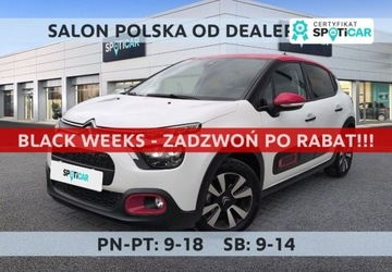 Citroen C3 III Hatchback Facelifting 1.2 PureTech 110KM 2023 Citroen C3 1.2 PureTech Shine EAT6 SalonPL FVat Bogata Wersja Od Reki 1.2
