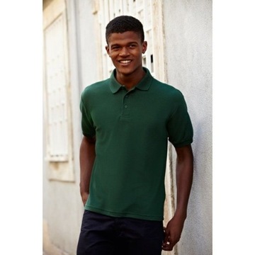 Fruit of The Loom koszulka Polo Premium Black M