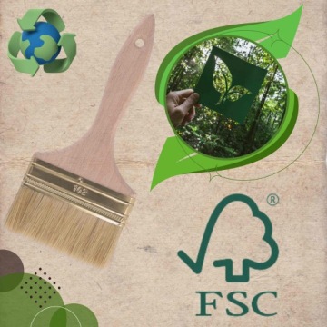 АНГЛИЙСКАЯ ЩЕТКА 102 ММ УНИВЕРСАЛЬНАЯ ПЛОСКАЯ КИСТОЧКА ДЛЯ ПОЛИРОВКИ ПРОИЗВОДИТЕЛЬ