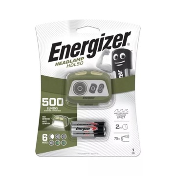 LATARKA CZOŁOWA ENERGIZER 500 LM