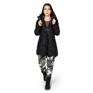 Kurtka damska Brandit Marsh Lake Parka Black M