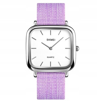 Zegarek damski SKMEI analogowy pasek nylon kolory