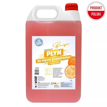 PŁYN UNIWERSALNY DO PODŁÓG POMARAŃCZOWY 5L