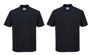 Oddychajaca koszulka polo Portwest B185 M czarna