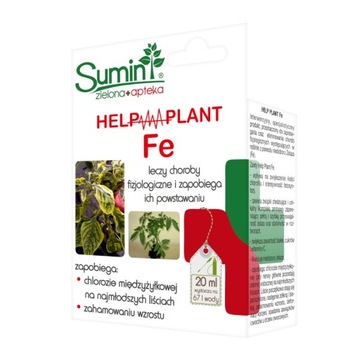 Sumin Help Plant Fe 20ml na niedobór Żelaza
